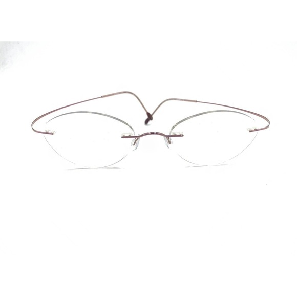 Silhouette 6459 45 6057 Titanium Purple Rimless Eyeglasses Frames 19 140 Austria - Picture 13 of 13